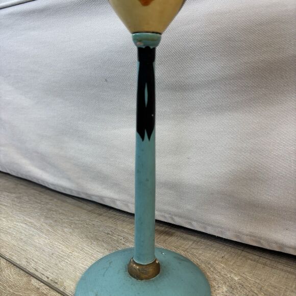 Antique Art Deco Flapper Hat Stand Display Figural Ladies Head 1920s main image 9